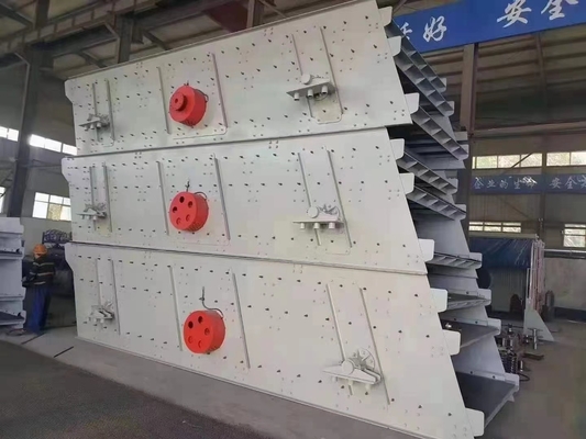 1-4の層のデッキが付いている採鉱の多層の金網振動スクリーン415V