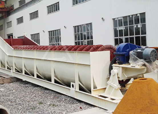 11KW*2砂のふるいの振動スクリーン機械240 TPH砂利ねじ螺線形の大容量