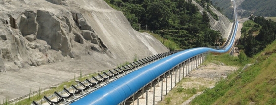 自動移動傾向がある総計のコンベヤー ベルトの長距離の採鉱の鉱石の砂